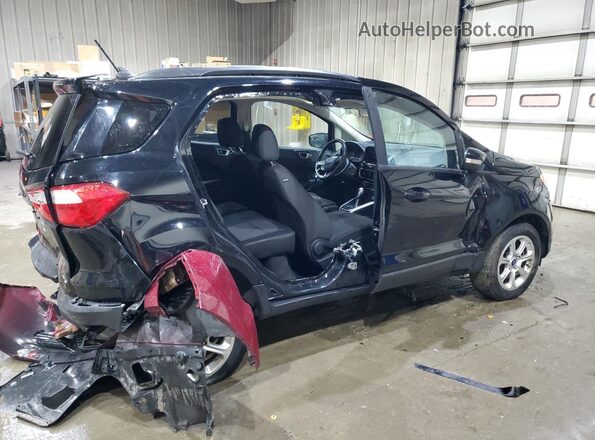 MAJ6S3GL3KC283989 2019 FORD ECOSPORT Black Tył prawy