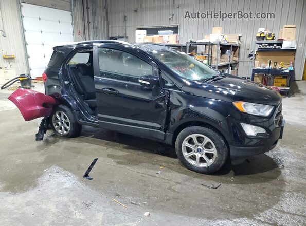 MAJ6S3GL3KC283989 2019 FORD ECOSPORT Black Przód prawy