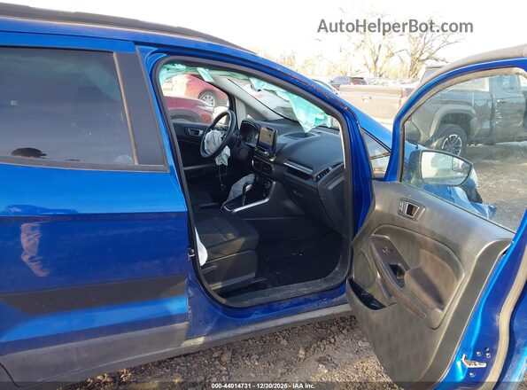 MAJ6S3GL3MC442111 2021 FORD ECOSPORT Синий Вид салона спереди