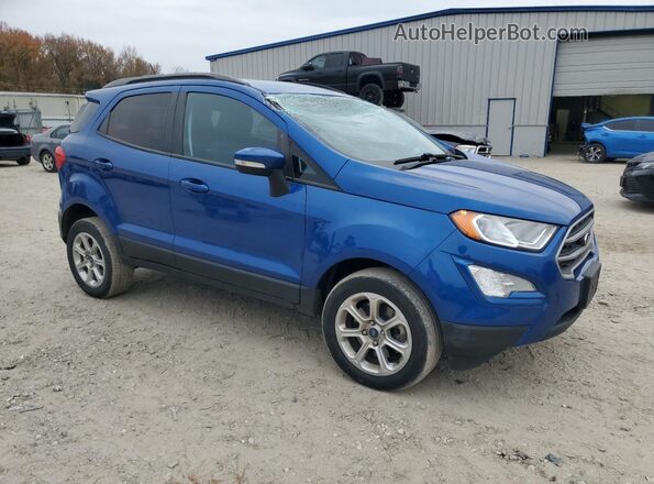 MAJ6S3GL3NC457953 2022 FORD ECOSPORT Blue წინა მარჯვენა