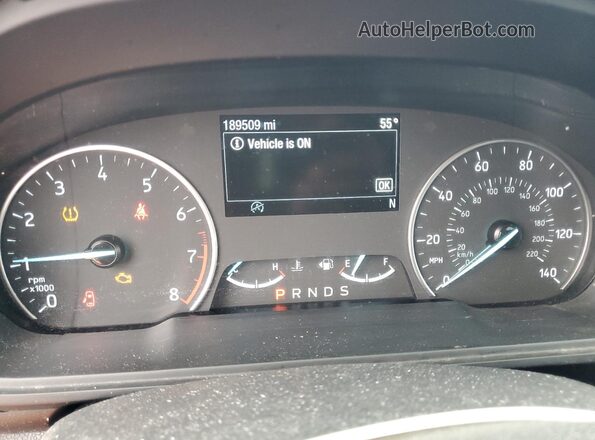 MAJ6S3GL3NC457953 2022 FORD ECOSPORT Blue ხელსაწყოთა პანელის ხედი