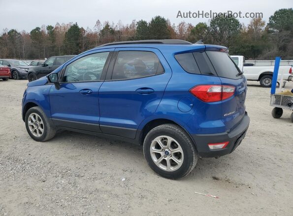 MAJ6S3GL3NC457953 2022 FORD ECOSPORT Blue უკანა მარცხენა
