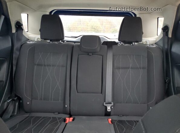 MAJ6S3GL3NC457953 2022 FORD ECOSPORT Blue უკანა სავარძლების ხედი