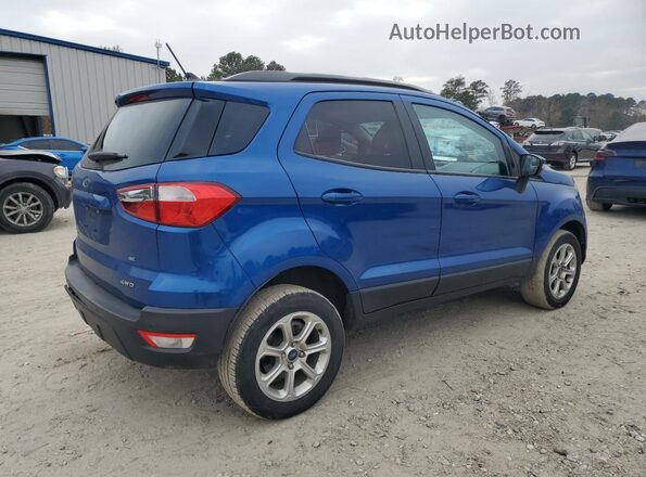 MAJ6S3GL3NC457953 2022 FORD ECOSPORT Blue უკანა მარჯვენა