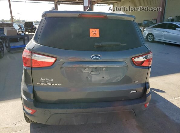 MAJ6S3GL3NC476065 2022 FORD ECOSPORT Gray Widok z tyłu