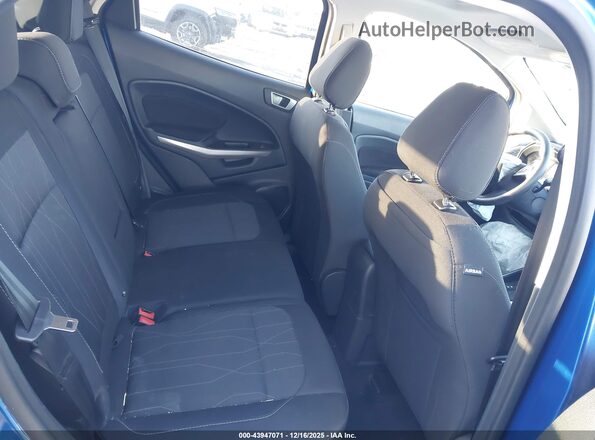 MAJ6S3GL5NC457520 2022 FORD ECOSPORT Blue VIN sticker view