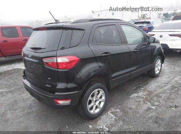 MAJ6S3GL6NC466100 2022 FORD ECOSPORT Черный Задняя правая четверть