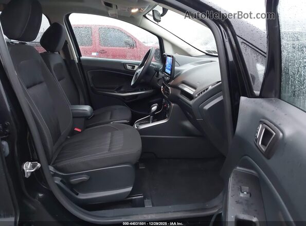 MAJ6S3GL6NC466100 2022 FORD ECOSPORT Черный Вид салона спереди