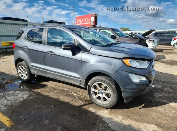 MAJ6S3GL7LC344987 2020 FORD ECOSPORT Gray Przód prawy