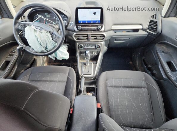 MAJ6S3GL7LC344987 2020 FORD ECOSPORT Gray Widok deski rozdzielczej