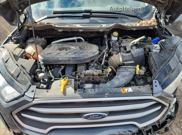MAJ6S3GL7LC344987 2020 FORD ECOSPORT Gray Widok wnętrza z tyłu