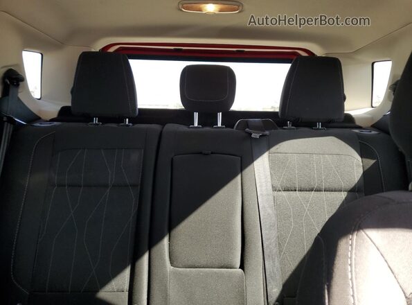 MAJ6S3GLXNC469937 2022 FORD ECOSPORT Красный Вид задних сидений