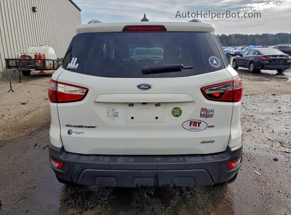 MAJ6S3GLXNC470117 2022 FORD ECOSPORT Белый Вид сзади