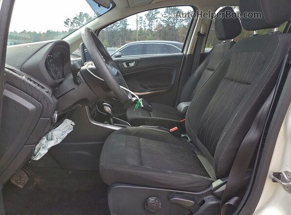 MAJ6S3GLXNC470117 2022 FORD ECOSPORT Белый Вид салона спереди