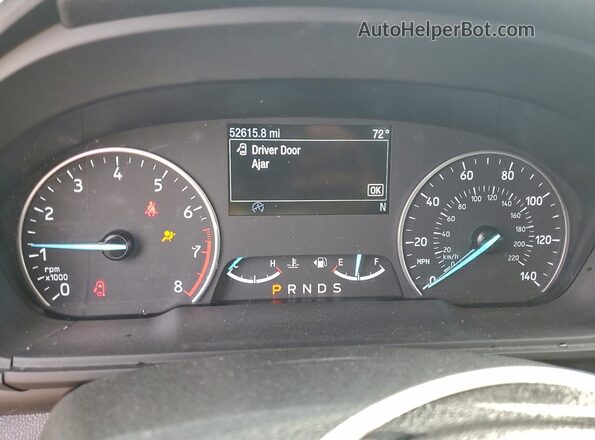 MAJ6S3GLXNC470117 2022 FORD ECOSPORT Белый Вид щитка приборов