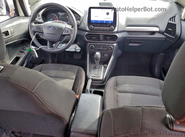 MAJ6S3GLXNC470117 2022 FORD ECOSPORT Белый Вид панели приборов