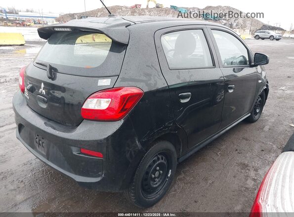 ML32A3HJ1LH010808 2020 MITSUBISHI MIRAGE Black Tył prawy