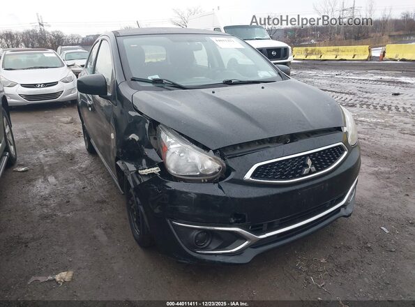 ML32A3HJ1LH010808 2020 MITSUBISHI MIRAGE Black Widok z przodu