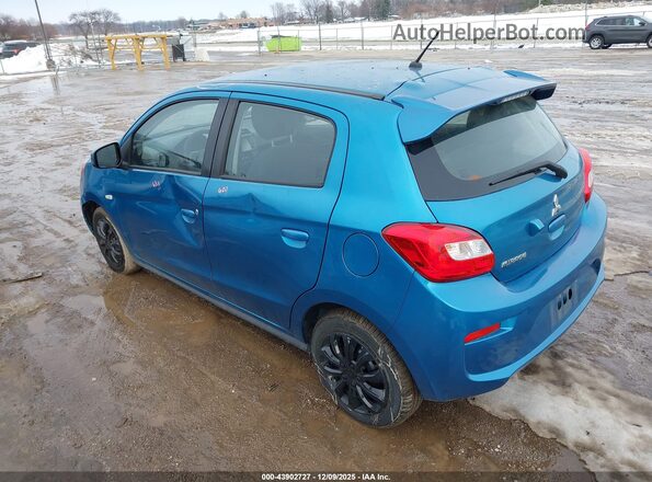 ML32A3HJ4LH003397 2020 MITSUBISHI MIRAGE Blue Հետևի ձախ