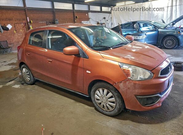 ML32A3HJ7JH000264 2018 MITSUBISHI MIRAGE Orange 