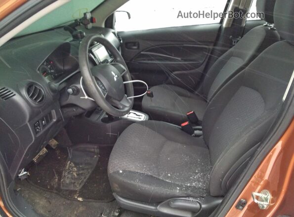 ML32A3HJ7JH000264 2018 MITSUBISHI MIRAGE Orange 