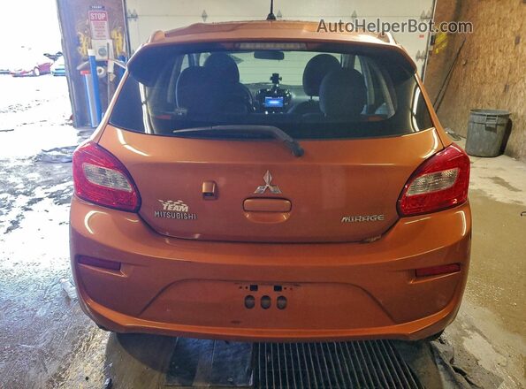 ML32A3HJ7JH000264 2018 MITSUBISHI MIRAGE Orange 