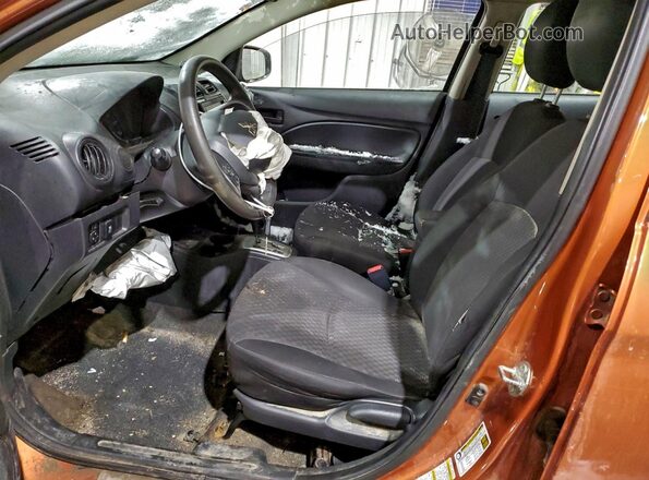 ML32A3HJ8JH001374 2018 MITSUBISHI MIRAGE Orange 