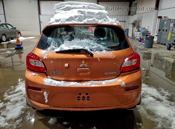 ML32A3HJ8JH001374 2018 MITSUBISHI MIRAGE Orange 