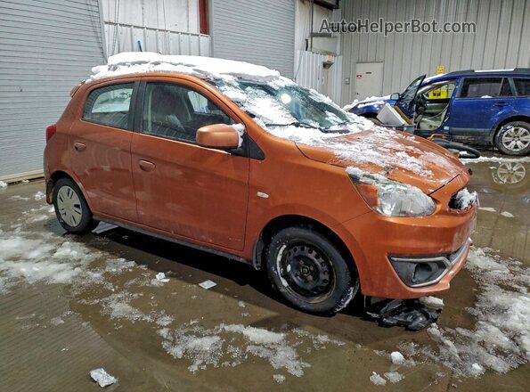 ML32A3HJ8JH001374 2018 MITSUBISHI MIRAGE Orange 
