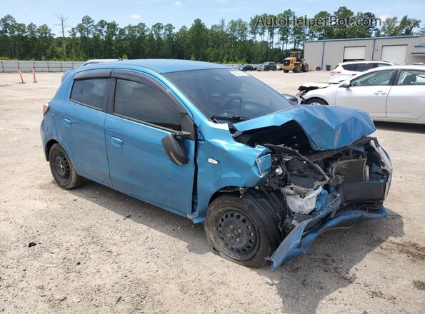 ML32AUHJ0PH006535 2023 MITSUBISHI MIRAGE Blue წინა მარჯვენა