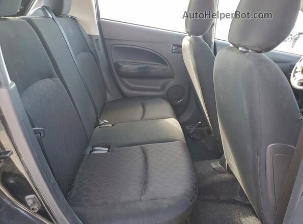 ML32AUHJ1NH009344 2022 MITSUBISHI MIRAGE Black Rear seats view