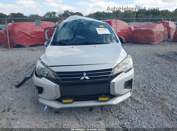 ML32AUHJ2NH004878 2022 MITSUBISHI MIRAGE White Instrument cluster view