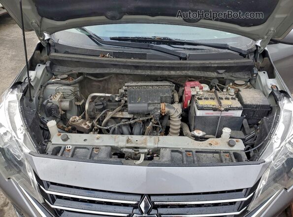 ML32AUHJ3MH009537 2021 MITSUBISHI MIRAGE Gray 