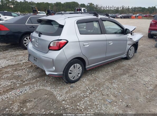 ML32AUHJ3NH008082 2022 MITSUBISHI MIRAGE Silver Trasero derecho