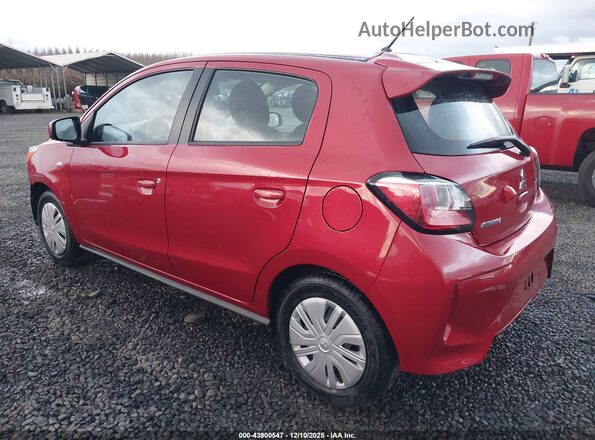 ML32AUHJ3RH020450 2024 MITSUBISHI MIRAGE Red Rear left
