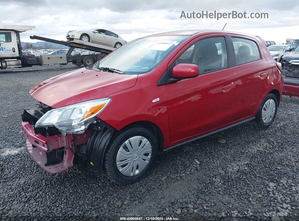 ML32AUHJ3RH020450 2024 MITSUBISHI MIRAGE Red Front left