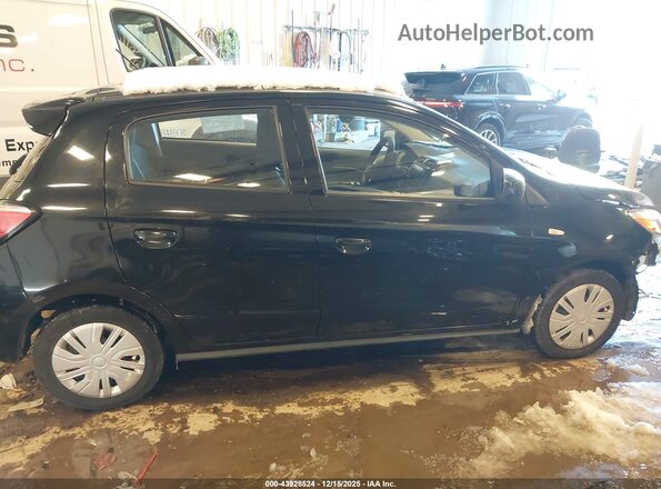 ML32AUHJ4NH005255 2022 MITSUBISHI MIRAGE Black Rear interior view