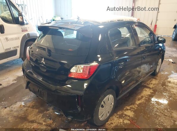 ML32AUHJ4NH005255 2022 MITSUBISHI MIRAGE Black Rear right