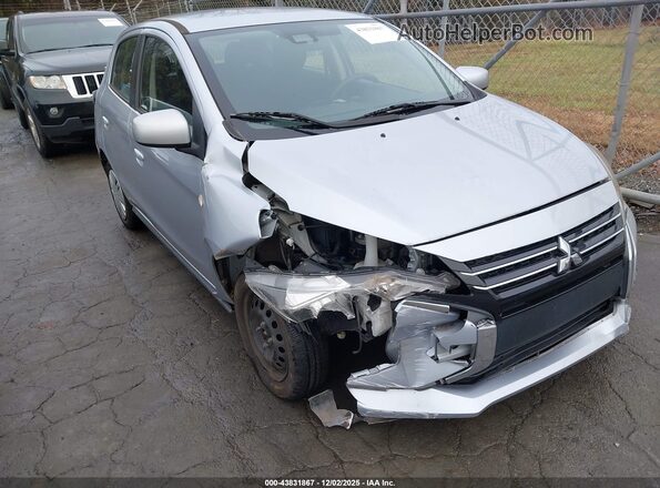 ML32AUHJ5MH007983 2021 MITSUBISHI MIRAGE Light Blue წინა ხედი