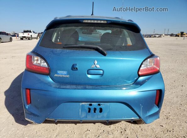 ML32AUHJ5MH013797 2021 MITSUBISHI MIRAGE Blue Вид ззаду