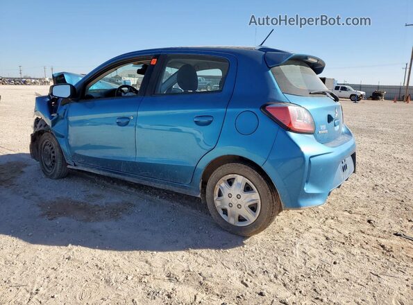 ML32AUHJ5MH013797 2021 MITSUBISHI MIRAGE Blue Задня ліва чверть