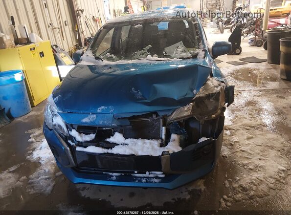 ML32AUHJ5NH007323 2022 MITSUBISHI MIRAGE Blue Вид щитка приладів