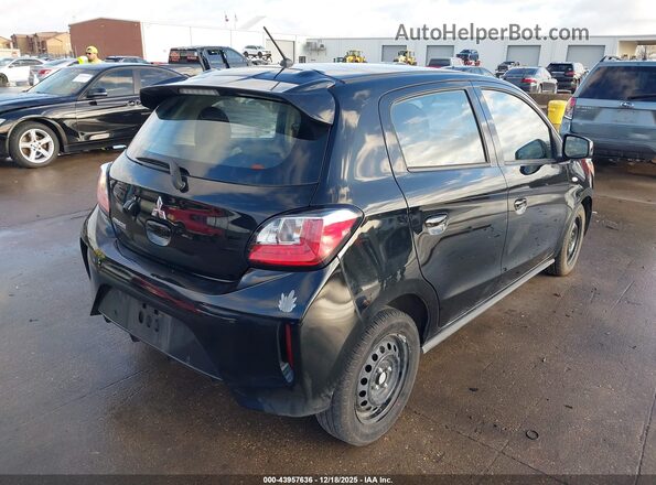 ML32AUHJ5NH009332 2022 MITSUBISHI MIRAGE Black Rear right