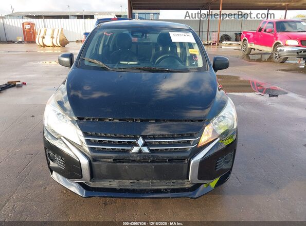 ML32AUHJ5NH009332 2022 MITSUBISHI MIRAGE Black Front view