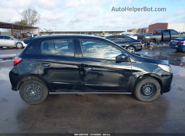 ML32AUHJ5NH009332 2022 MITSUBISHI MIRAGE Black Rear interior view