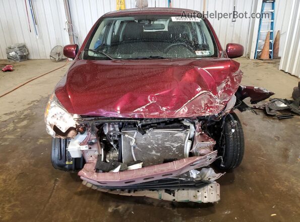 ML32AUHJ6NH002373 2022 MITSUBISHI MIRAGE Burgundy 