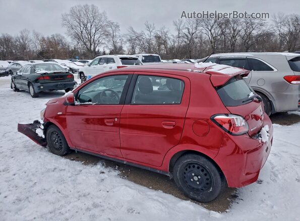 ML32AUHJ7MH001263 2021 MITSUBISHI MIRAGE Burgundy Tył lewy