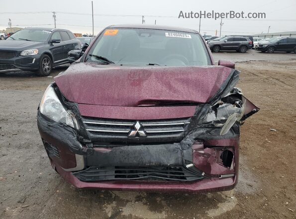 ML32AUHJ7NH006271 2022 MITSUBISHI MIRAGE Purple წინა ხედი