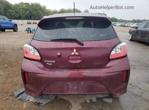 ML32AUHJ7NH006271 2022 MITSUBISHI MIRAGE Purple უკანა ხედი