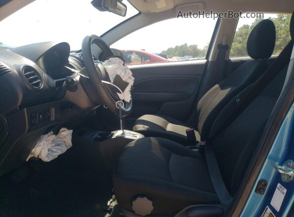 ML32AUHJ7NH006402 2022 MITSUBISHI MIRAGE Blue Widok wnętrza z przodu